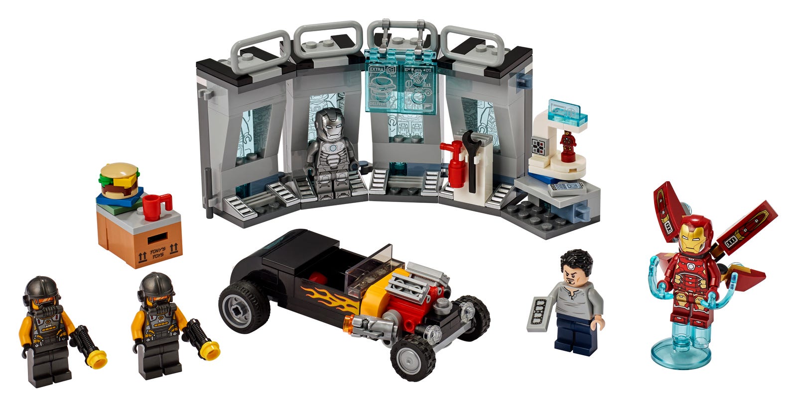 Set 76167 Iron Man Armory