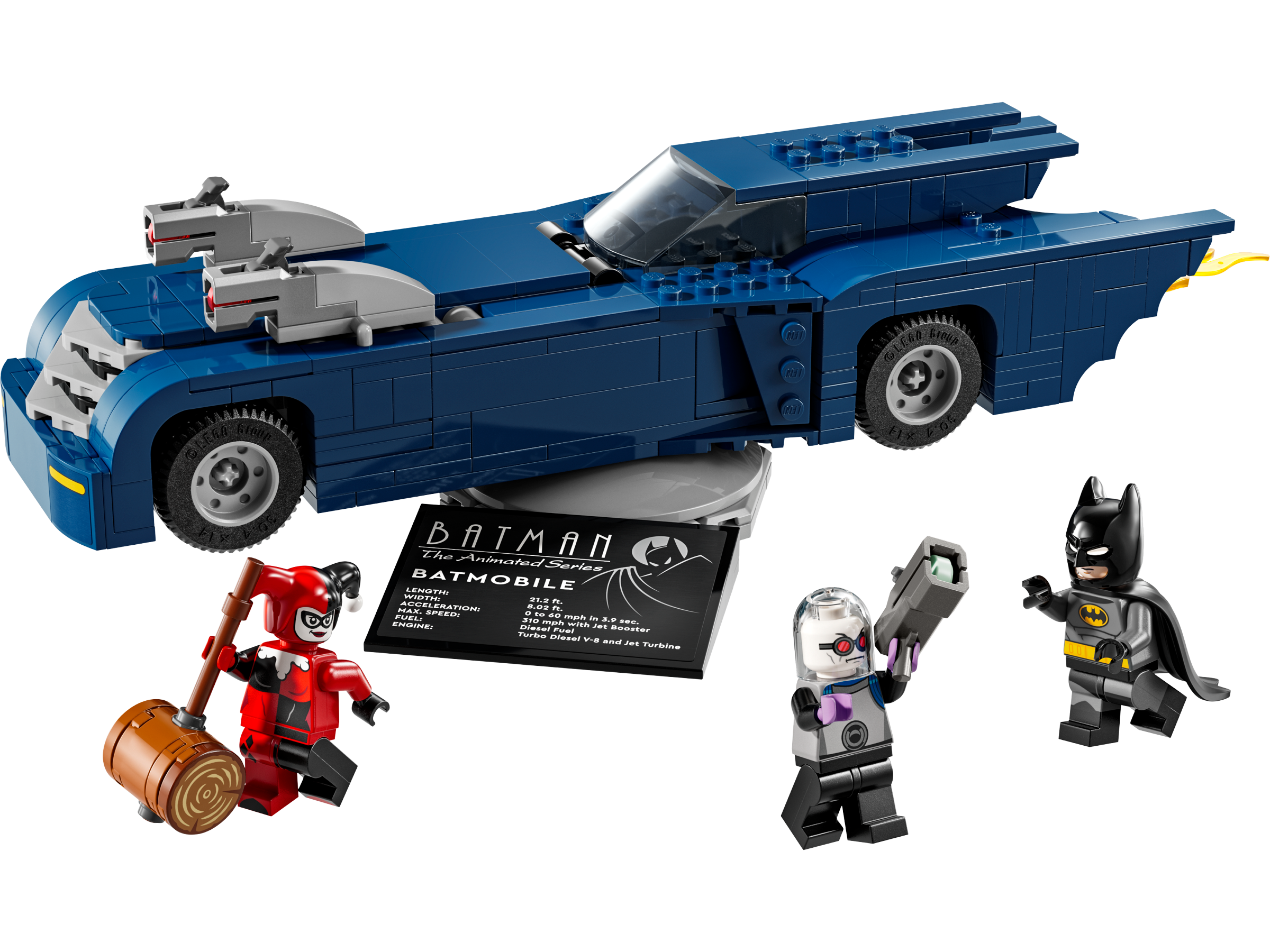 Set 76274 Batman mit dem Batmobil gegen Harley Quinn und Mr. Freeze