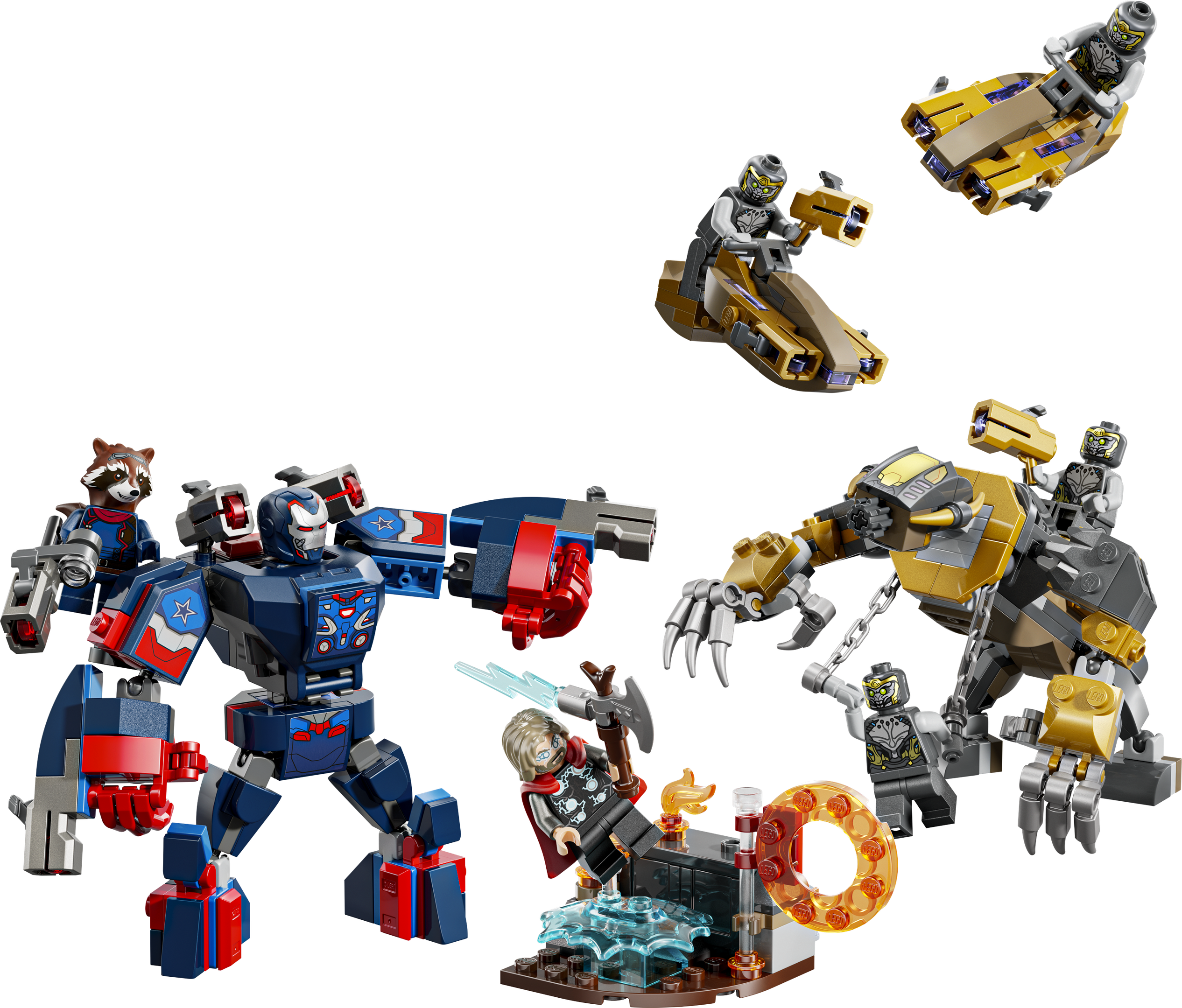 Set 76322 Avengers: Endgame Thor vs. Chitauri