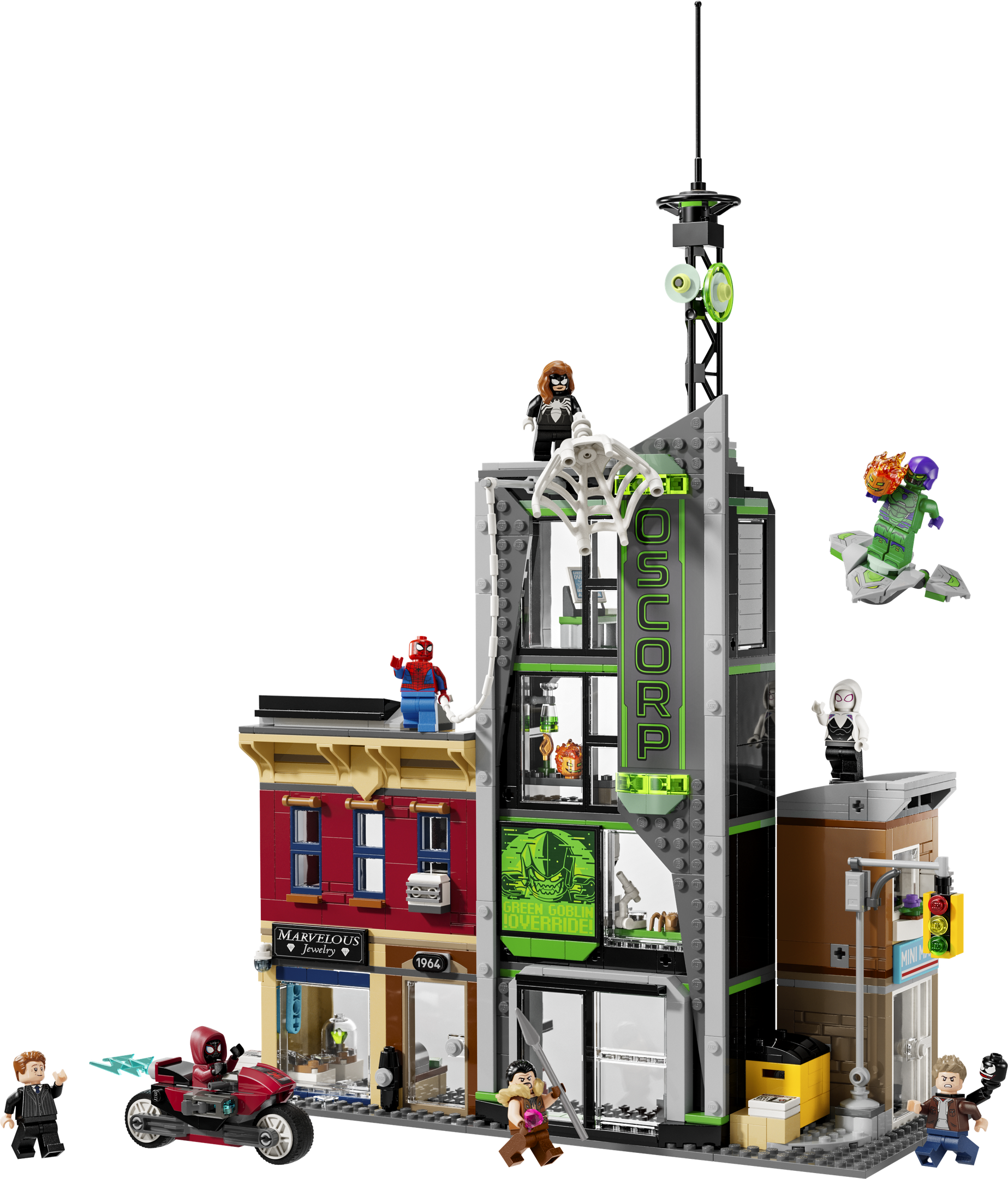 Set 76324 Spider-Man vs. Oscorp