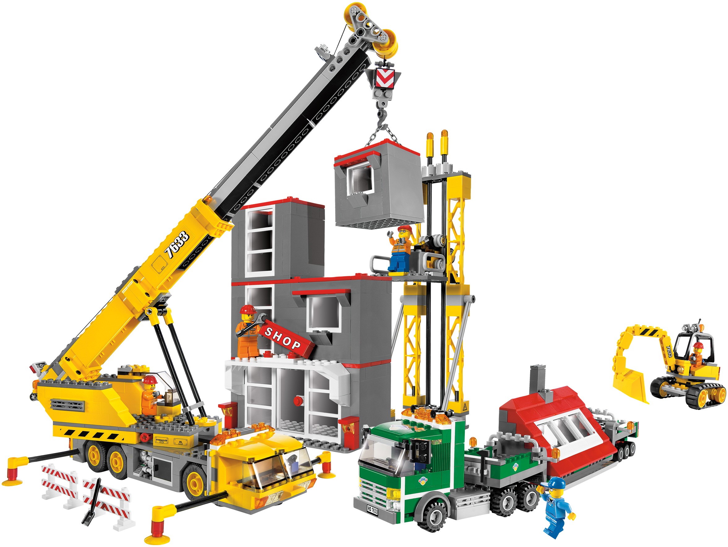 Set 7633 Construction Site