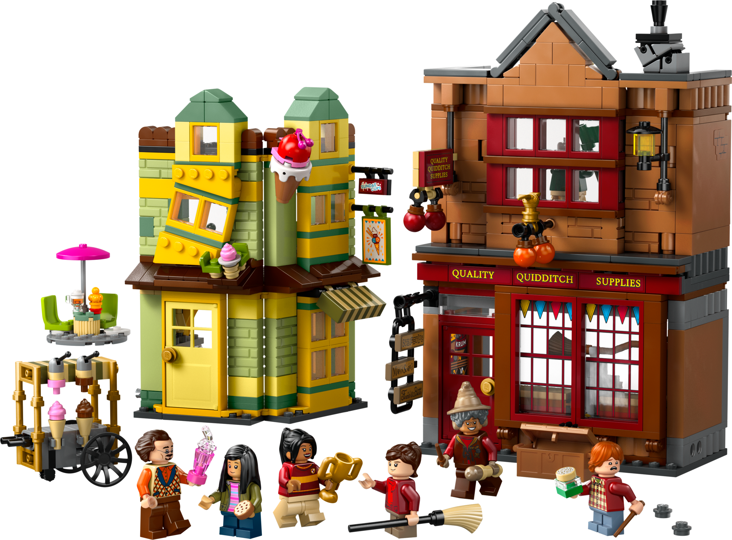 Set 76452 Quality Quidditch Supplies & Ice Cream Parlour