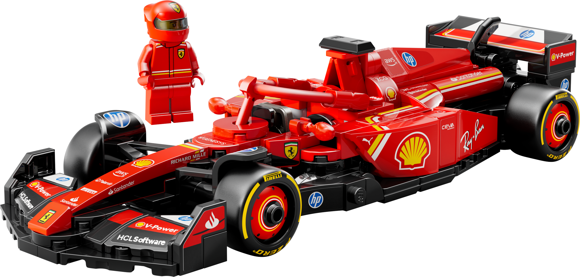 Set 77242 Ferrari SF-24 F1 Race Car