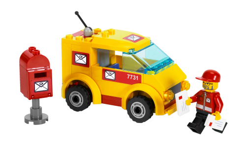 Set 7731 Mail Van