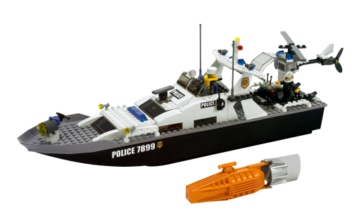 Set 7899 Police Boat
