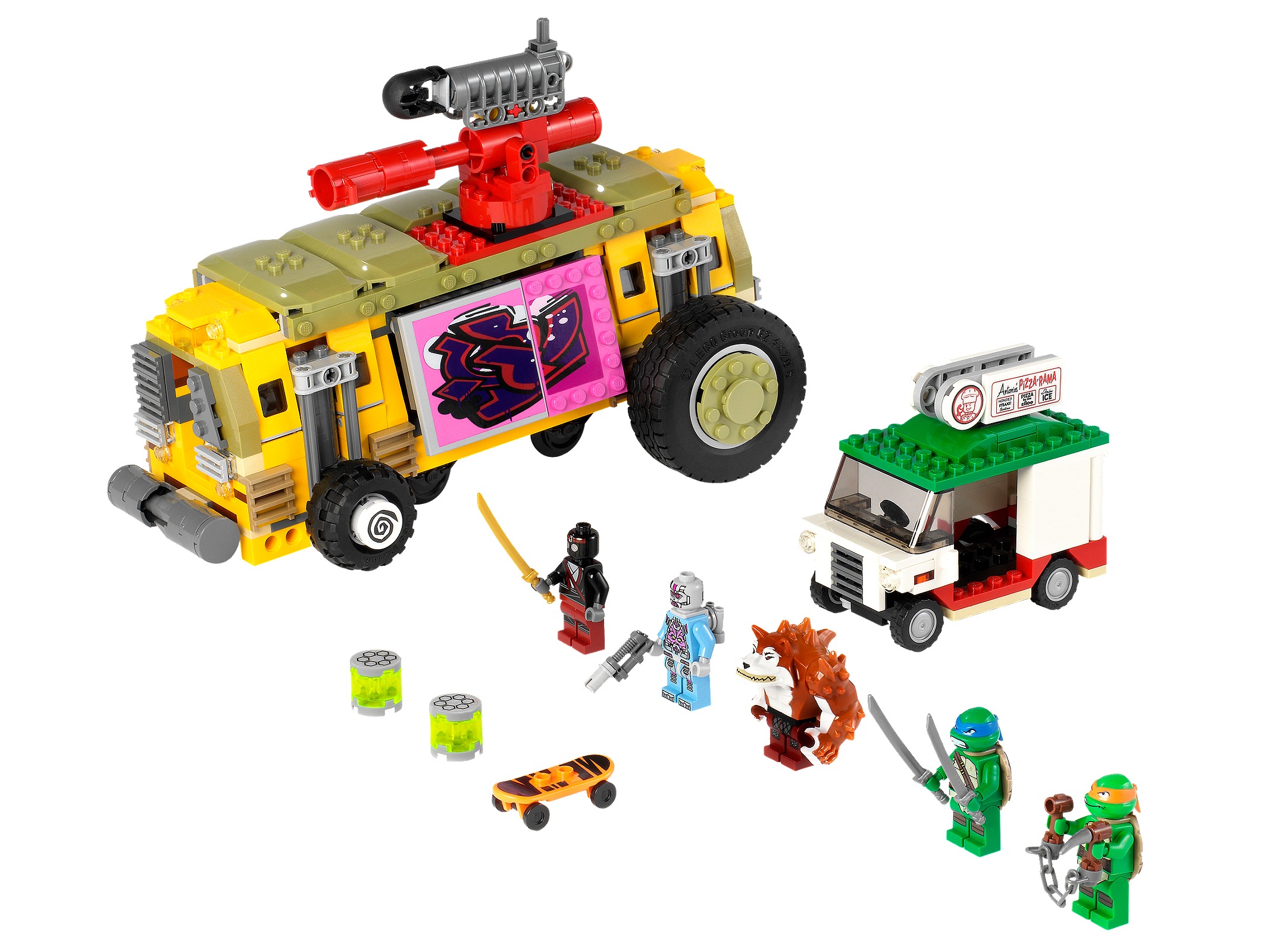 Set 79104 The Shellraiser Street Chase
