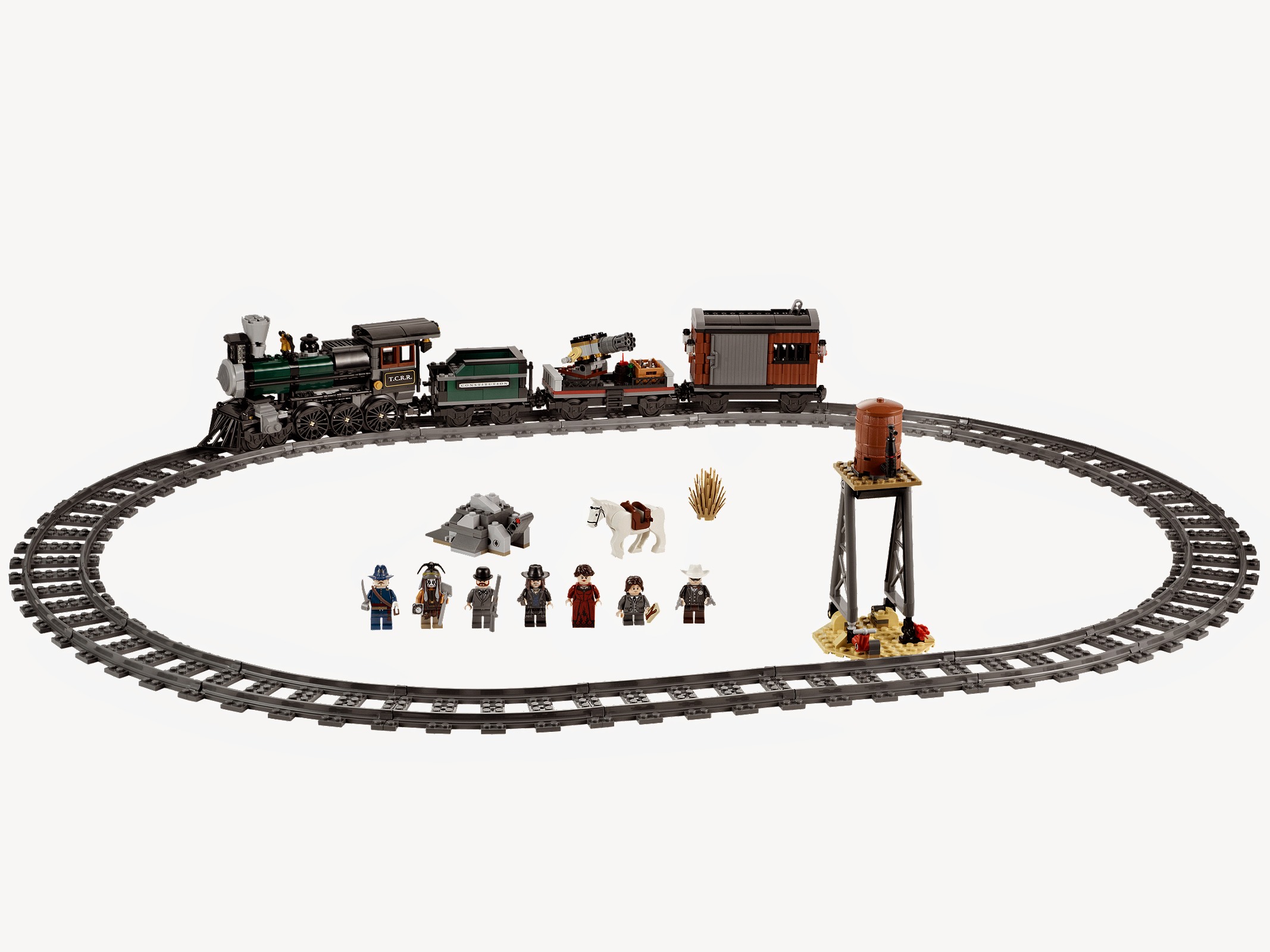 Set 79111 Constitution Train Chase
