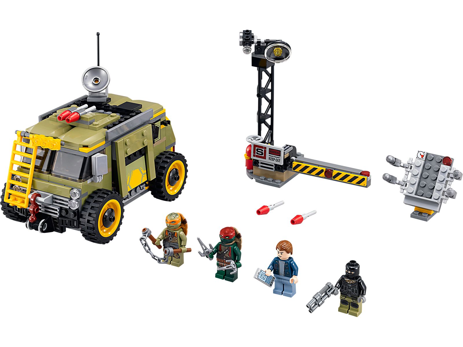Set 79115 Turtle Van Takedown
