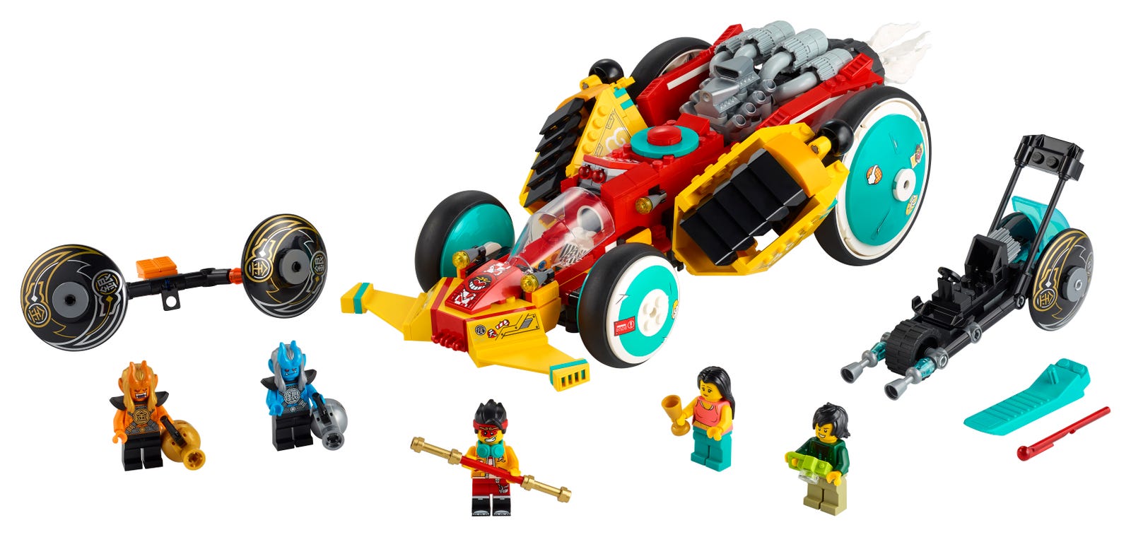 Set 80015 Monkie Kid's Cloud Roadster