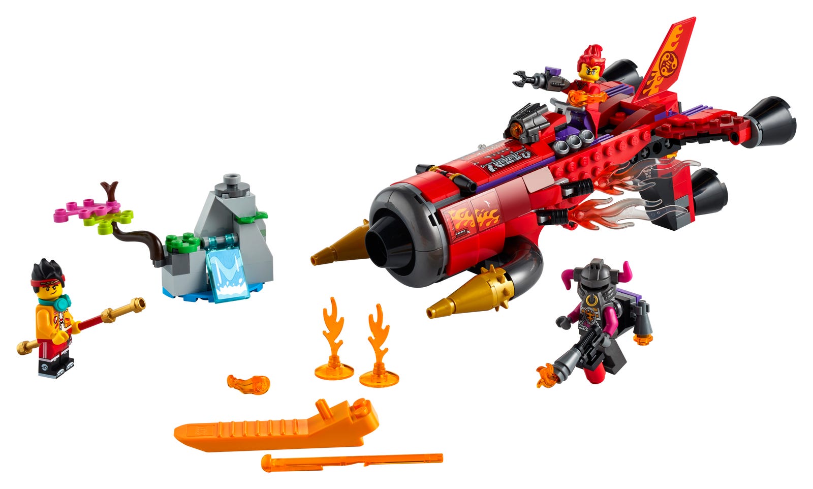 Set 80019 Red Son's Inferno Jet