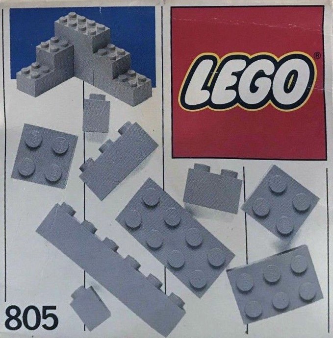 Set 805 Extra-Steine Grau