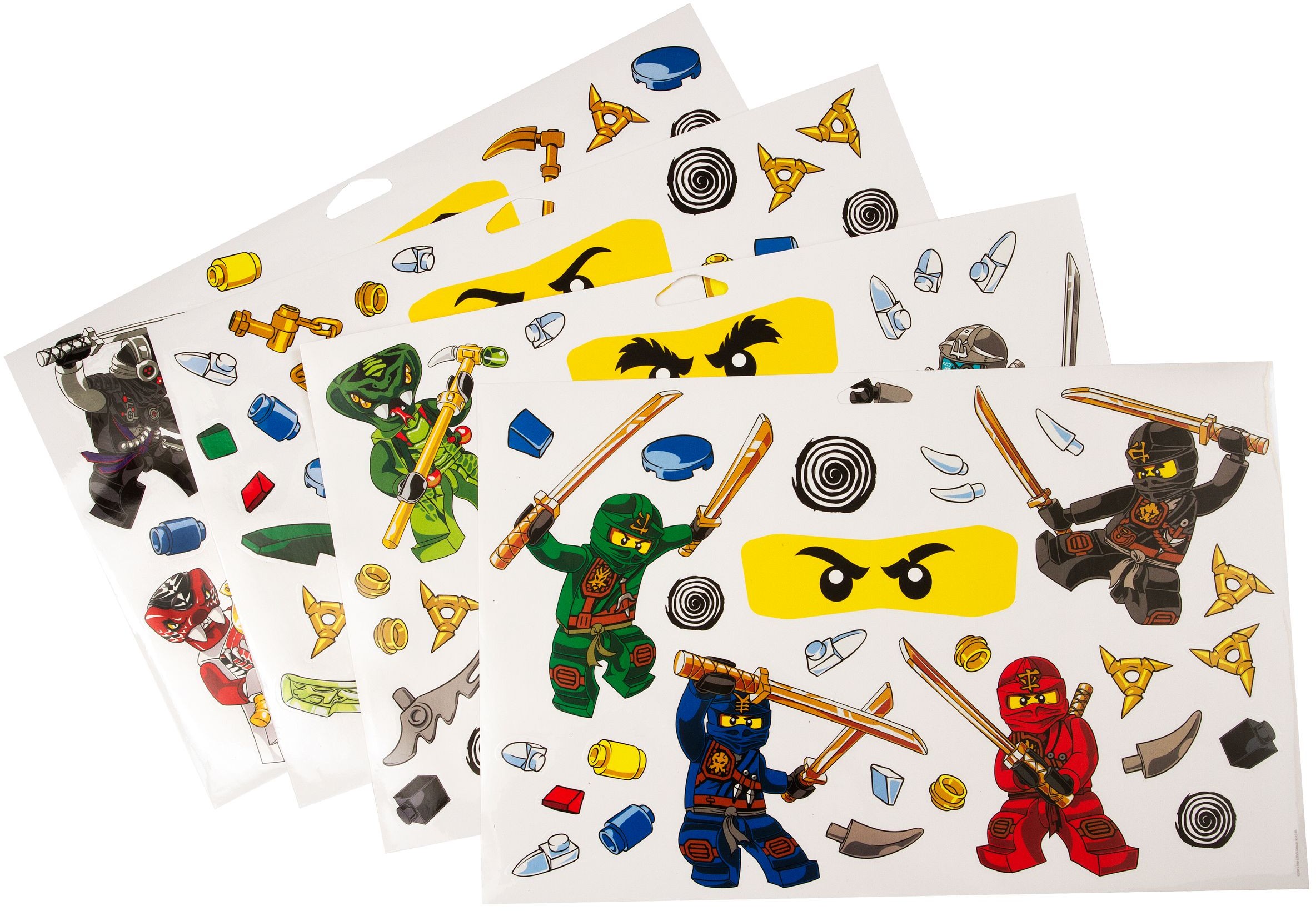 Set 851348 Ninjago Wall Stickers