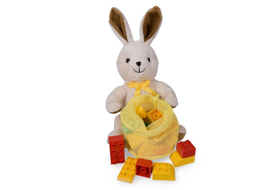 Set 852217 Plush Bunny with Bricks