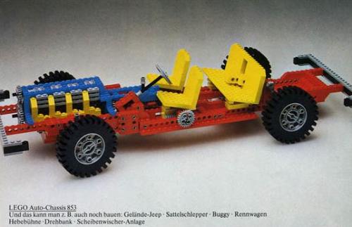 Set 853 Fahrgestell