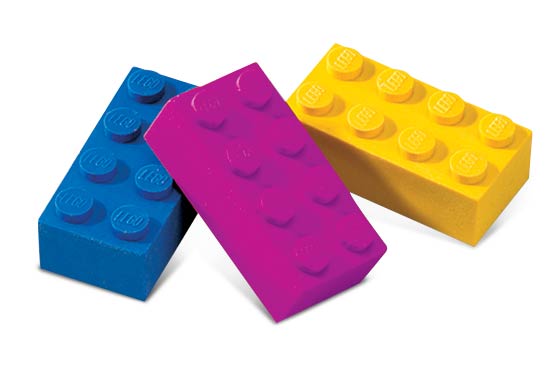 Set 876993 Baustein-Radiergummi-Set