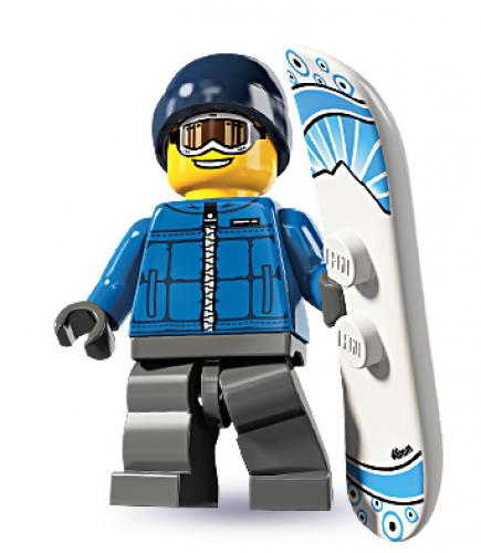 Set 8805-16 Snowboarder Guy