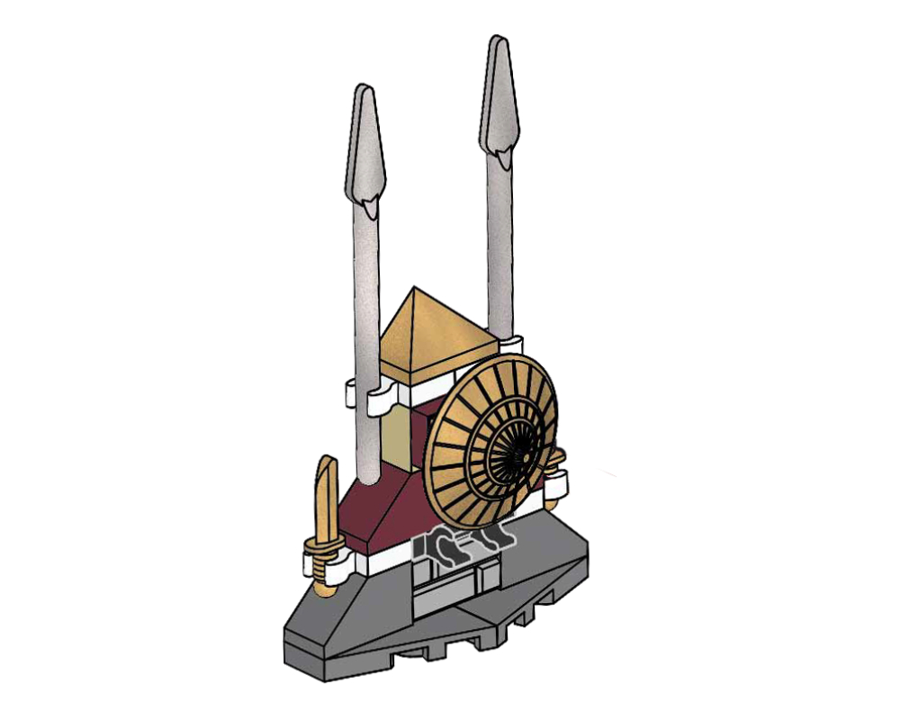 Set 891504 Weapon Rack