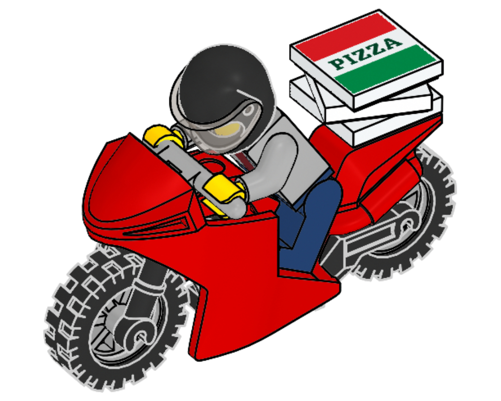 Set 951909 Pizzabote