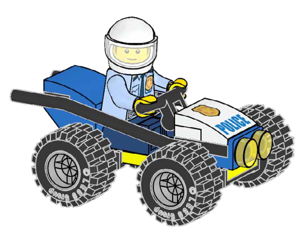 Set 952302 Police Buggy