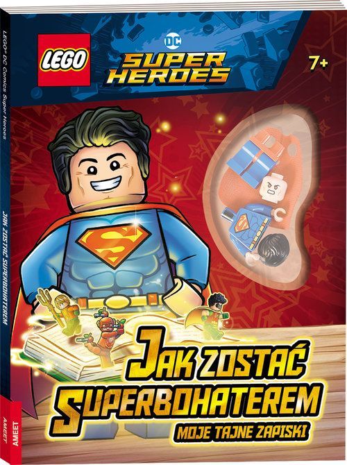 Set 9788325329389-2 DC Comics Super Heroes: Jak zostać superbohaterem