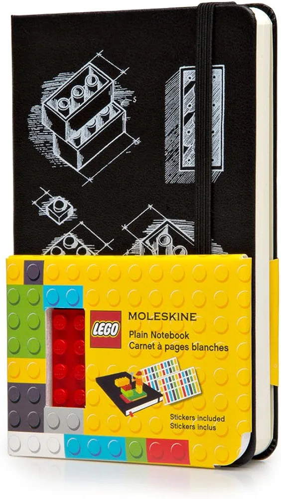 Set 9788867326198 Unliniertes Notizbuch (Schwarz)