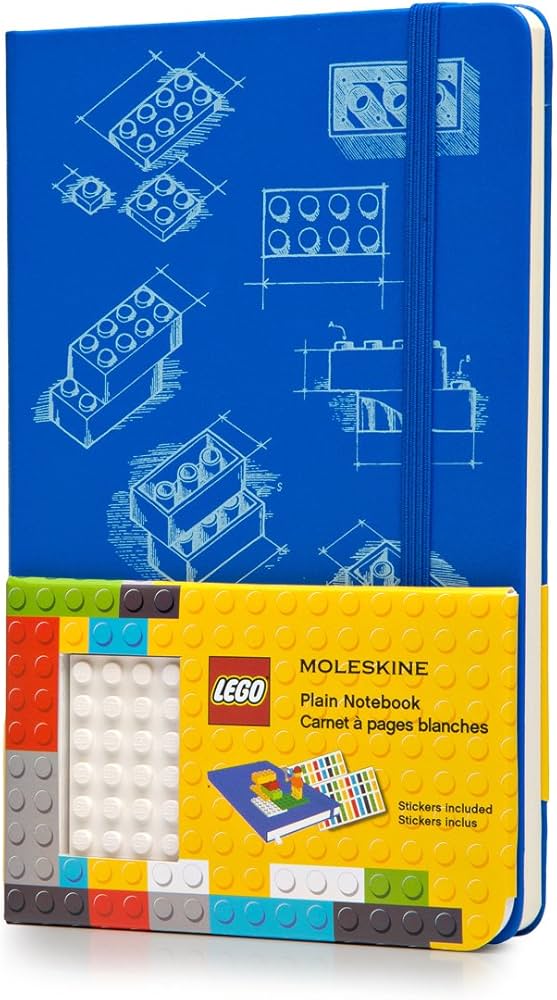 Set 9788867326211 Unliniertes Notizbuch (Blau)