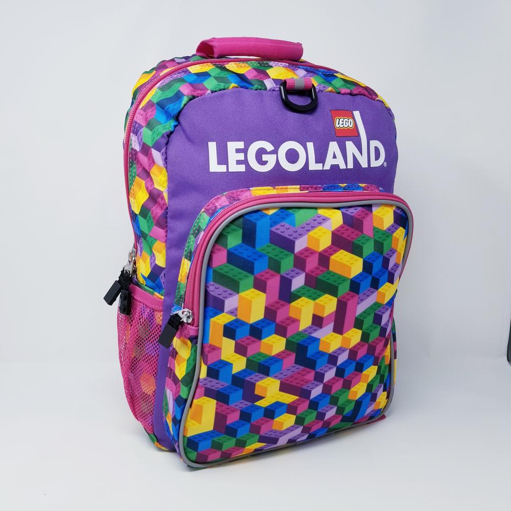 Set BACKPACK-7 LEGOLAND Purple Brick Maze Backpack