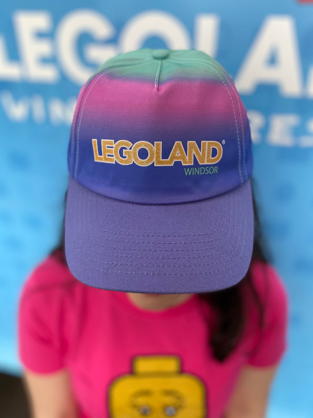 Set CAP-2 LEGOLAND Windsor Pastel Ombre Glitter Cap