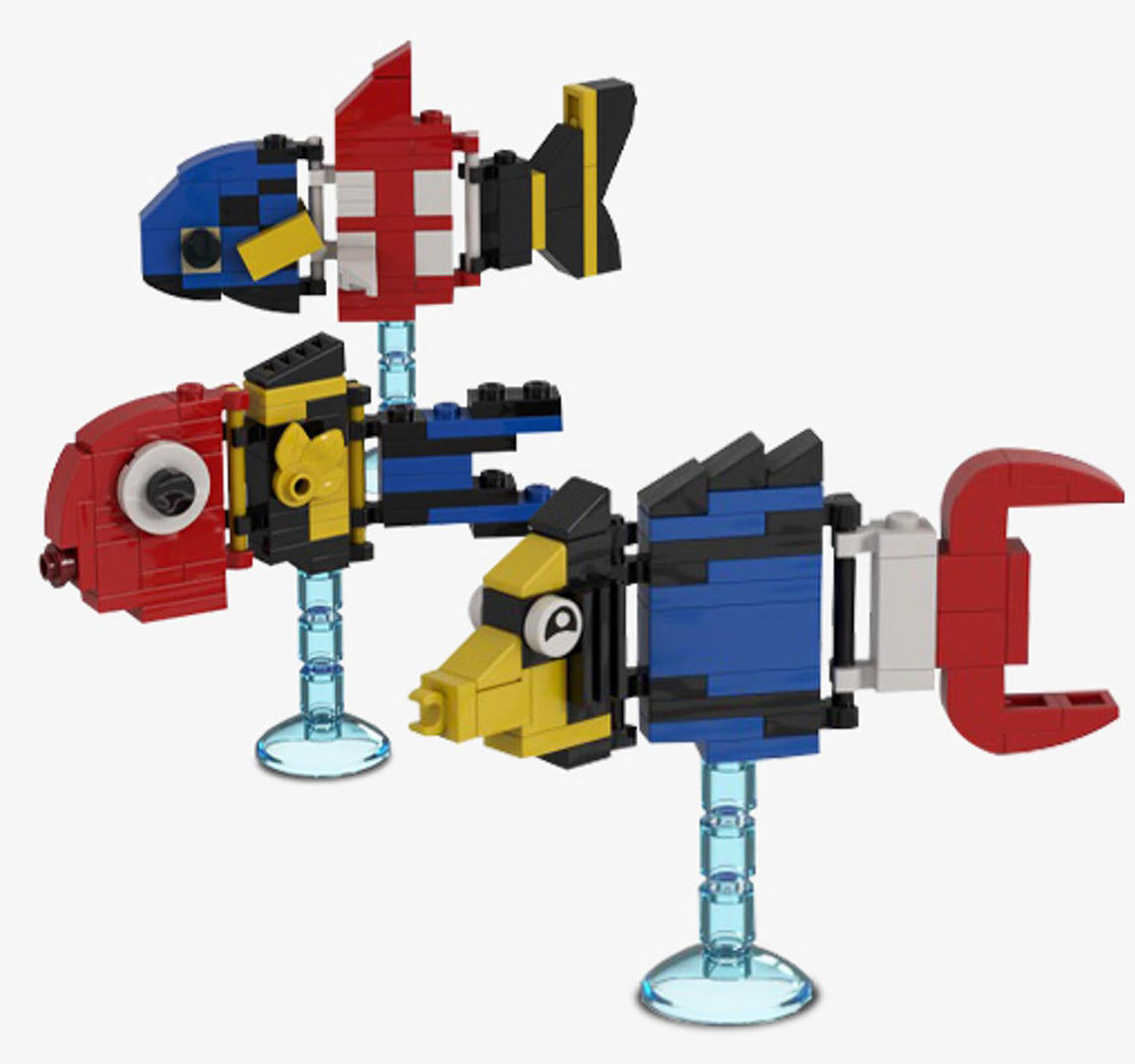 Set EG00007 Brick-quarium