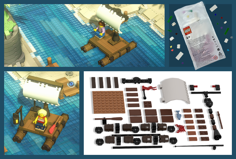 Set EG00013 Caribbean Raft