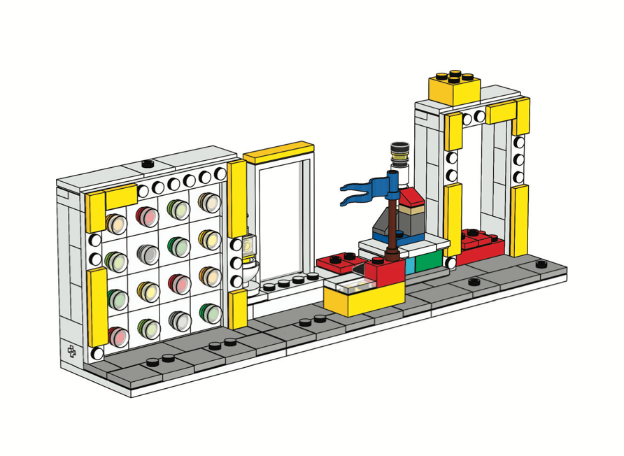 Set EG00118 LEGO Store Minifigure Stand