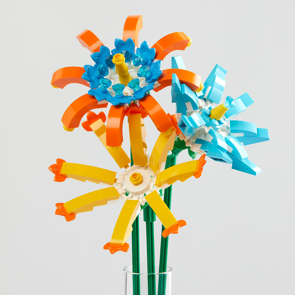 Set EG00148 Blue Diamonds Flower Pack
