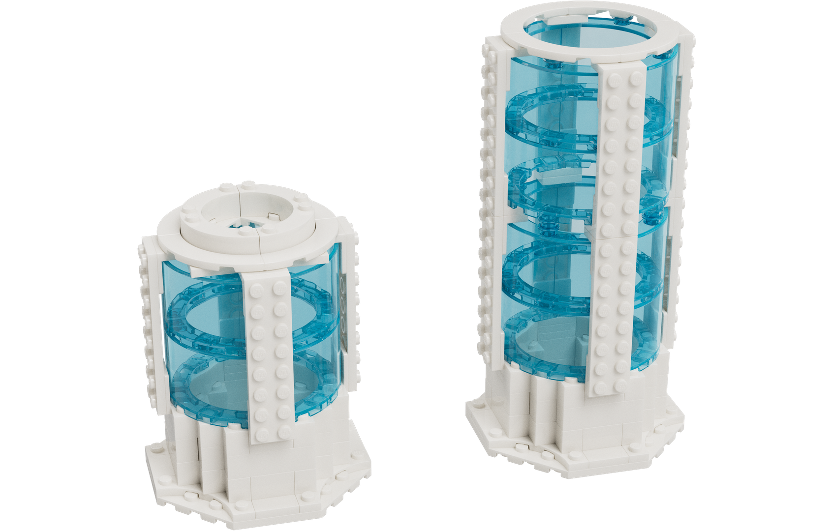 Set EG00159 1 x Customisable Flower Vase (Build Short OR Tall)