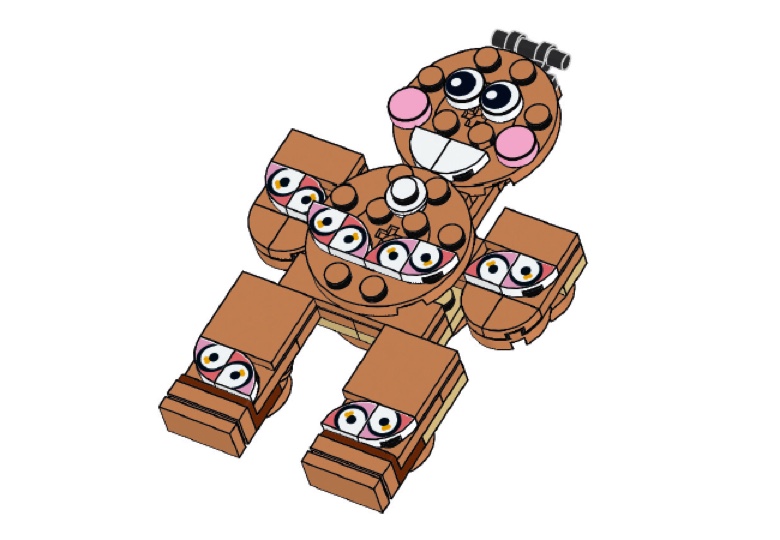 Set GINGERORNAMENT Gingerbread Man Ornament