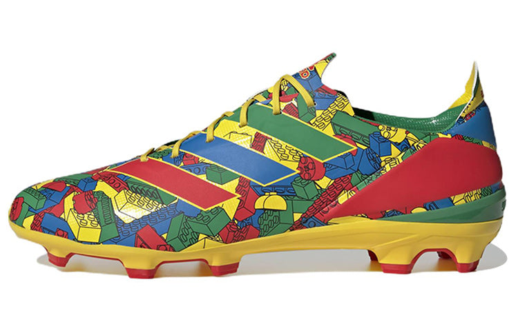 Set GW8542 adidas Gamemode FG x LEGO (Team Yellow Red Bricks) – Herrenschuhe