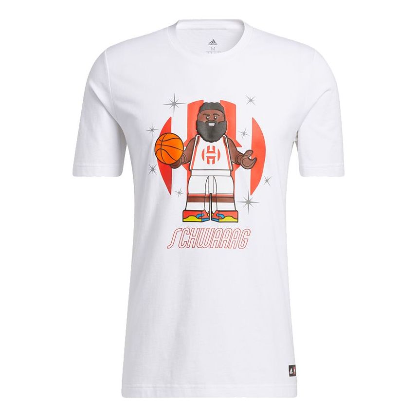 Set HA7058 adidas x LEGO Harden White T-Shirt