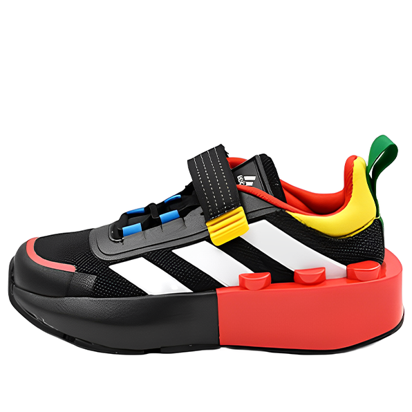 Set HP5877 adidas Tech Runner EL x LEGO (Core Black Red) - Kids' Shoes