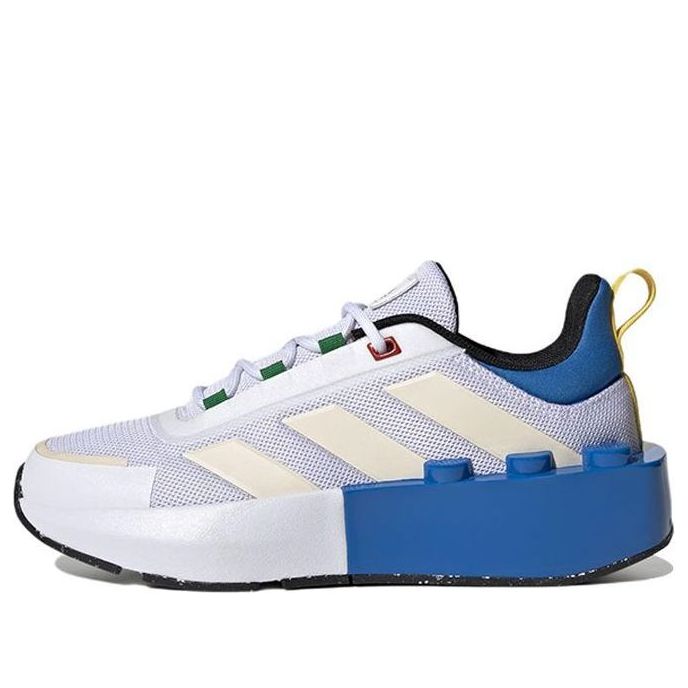 Set HP5883 adidas Tech Runner x LEGO (White Shock Blue) - Kids' Shoes