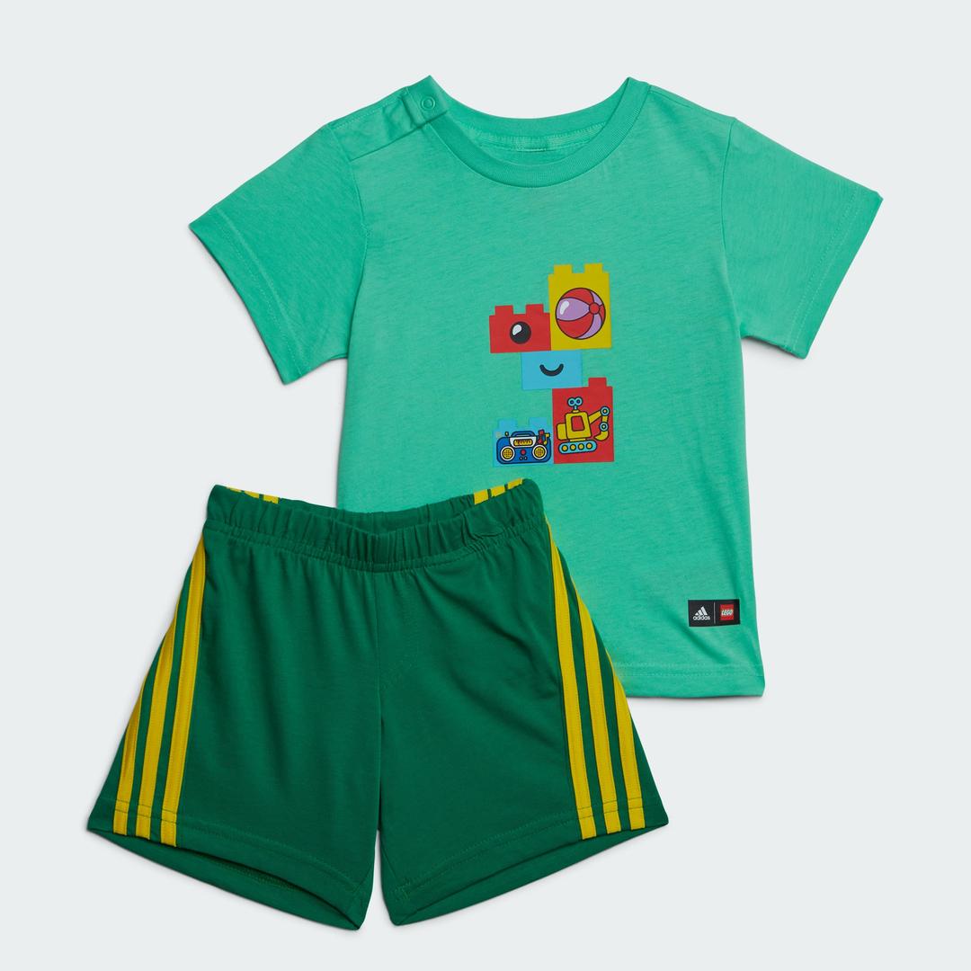 Set HS1149 adidas x LEGO Play T-Shirt- und Shorts-Set