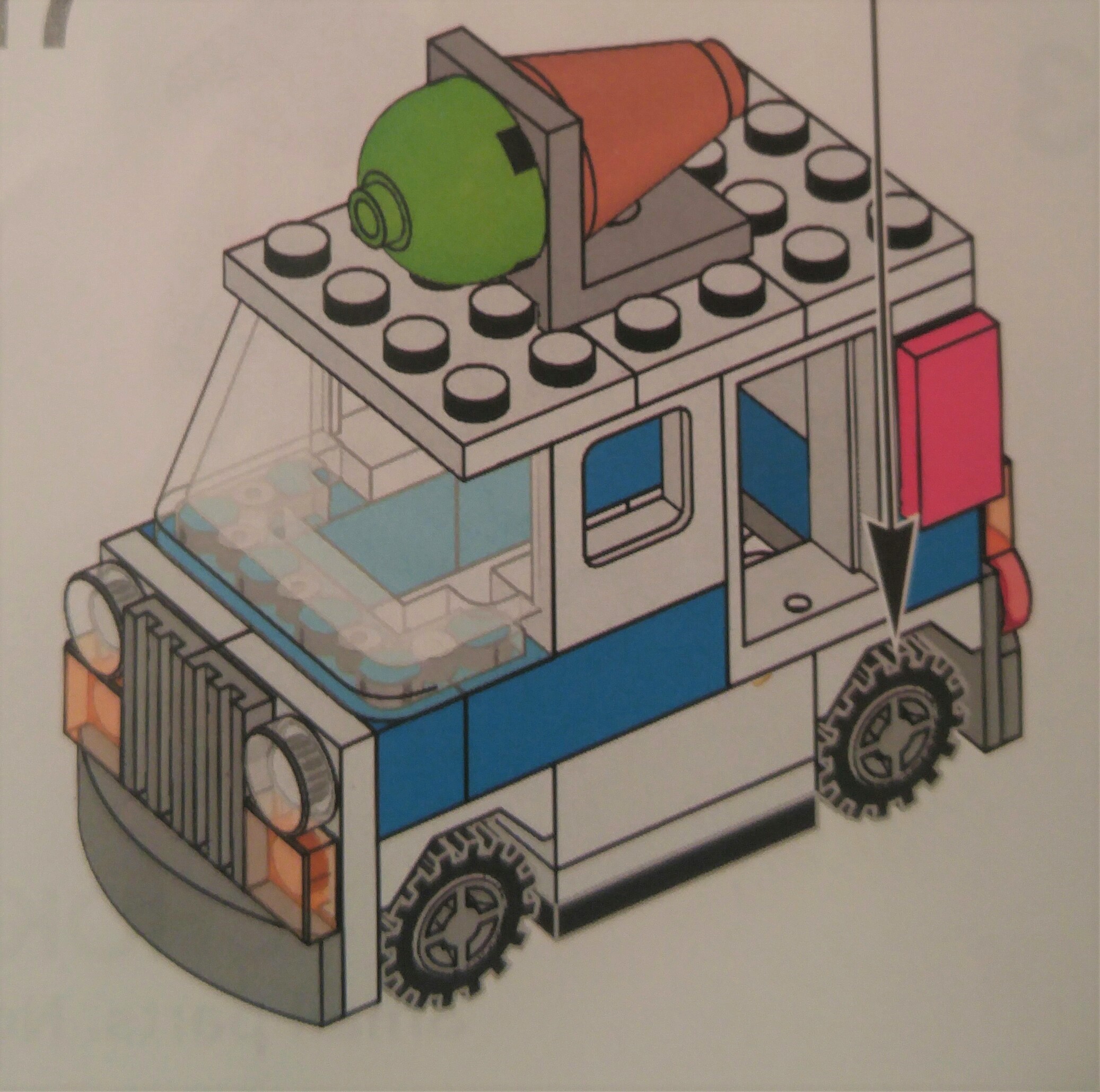 Set ICECREAMTRUCK Ice Cream Truck