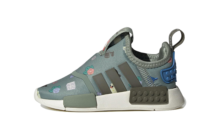 Set IF2171 adidas NMD 360 I x LEGO (Solar Green Bricks) – Babyschuhe