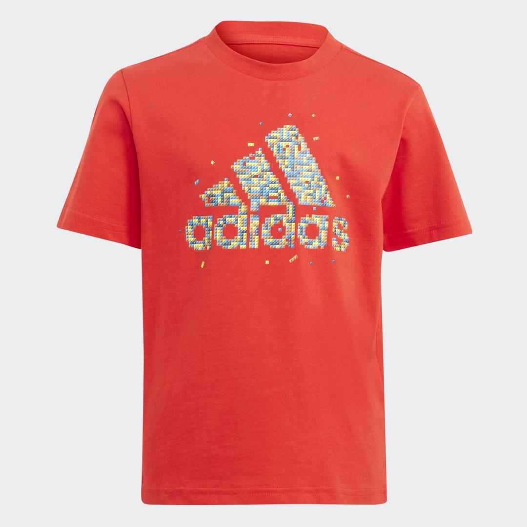 Set IL5088 adidas x Classic LEGO T-Shirt mit Print Rot