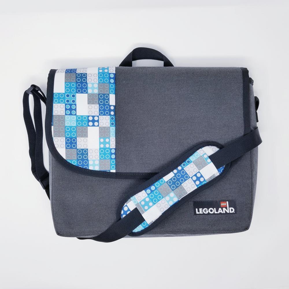 Set MESSENGERBAG-2 2 x 2 Building Stein Umhängetasche