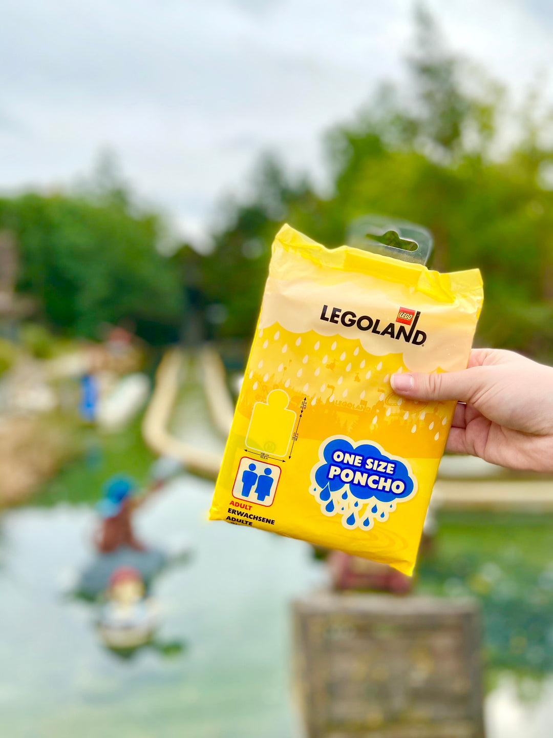 Set PONCHO-2 LEGOLAND Adult Rain Poncho