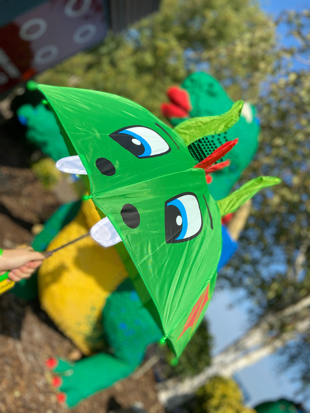 Set UMBRELLA-2 Kinder LEGOLAND Dragon Regenschirm