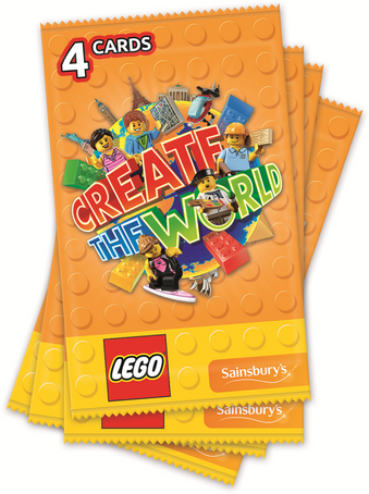 Set VV1164 Create the World Sammelkarten - Zufallspackung (4 Cards)
